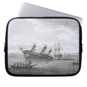 Funda Para Portátil El descubrimiento en las rocas en la reina
