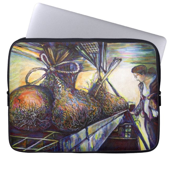 Funda Para Portátil El destino lanzado de la vida (Frente)