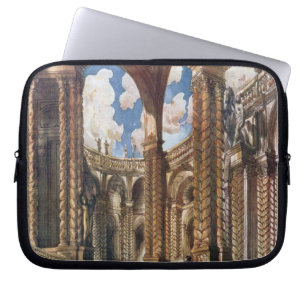 Funda Para Portátil El diseño del paisaje para el desposorio, de