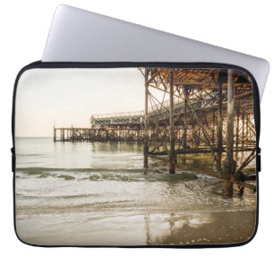 Funda Para Portátil El embarcadero del sur del desfile en la costa en