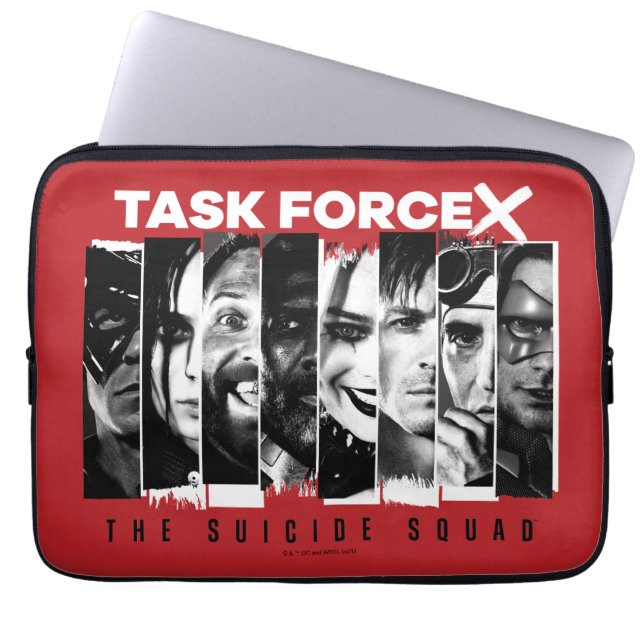 Funda Para Portátil El escuadrón suicida | Grupo de tareas X (Frente)