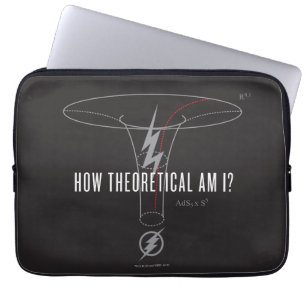 Funda Para Portátil El Flash "¿Cuán teórico soy?"