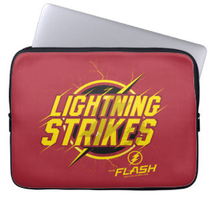 Funda Para Portátil El Flash Gráfico de "Rayos"