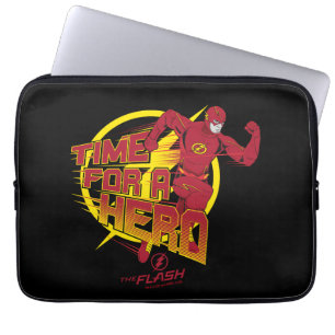 Funda Para Portátil El Flash Gráfico "Tiempo Para Un Héroe"