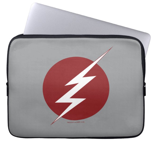 Funda Para Portátil El Flash | Logo de Lightning Bolt (Frente)