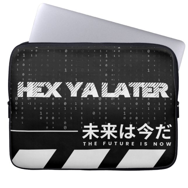 Funda Para Portátil El futuro está ahora (Frente)