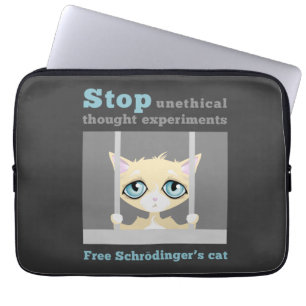 Funda Para Portátil El gato de Schrodinger libre