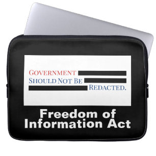 Funda Para Portátil El gobierno no debe ser redundado FOIA