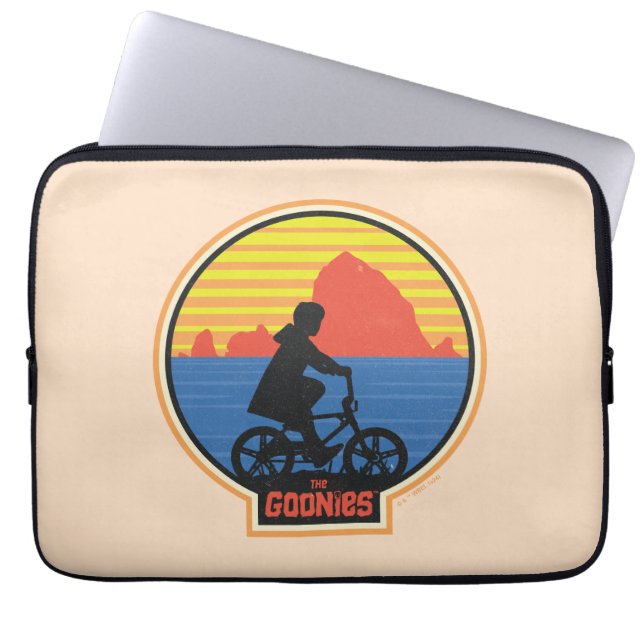 Funda Para Portátil El gráfico de ciclismo Goonies Retro Mikey (Frente)