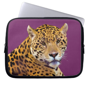Funda Para Portátil El gran amante del gato de Jaguar visto #Gift