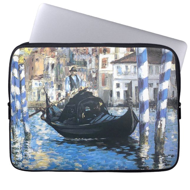 Funda Para Portátil El gran canal de Venecia Edouard Manet (Frente)