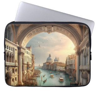 Funda Para Portátil El Gran Canal en Venecia Italia Viajes