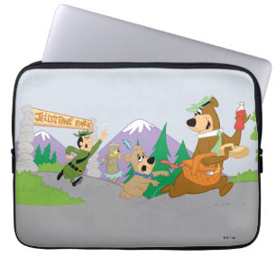 Funda Para Portátil El gran escape de la cesta de picnic del oso Yogi