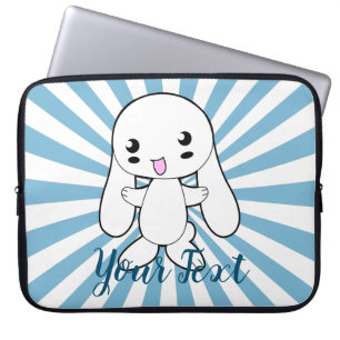 Funda Para Portátil El gran Personalizado de Kawaii Bunny