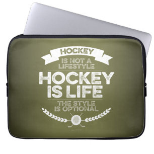 Funda Para Portátil El Hockey No Es Un Estilo De Vida