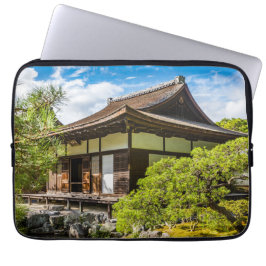 Funda Para Portátil El hondo o salón principal en Ginkaku-Ji, Kioto
