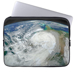 Funda Para Portátil El Huracán Sandy A Lo Largo De La Costa Este De Es