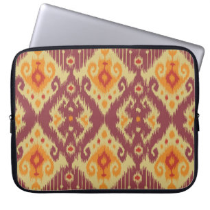 Funda Para Portátil El Ikat Chevron: Tradicional fondo