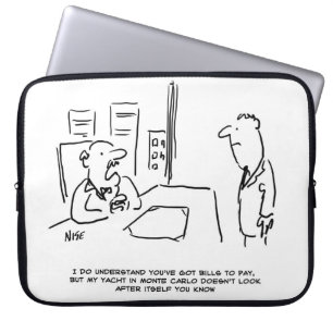 Funda Para Portátil El jefe no puede dar un aumento de sueldo porque t