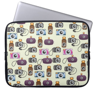 Funda Para Portátil El lindo patrón de cámaras