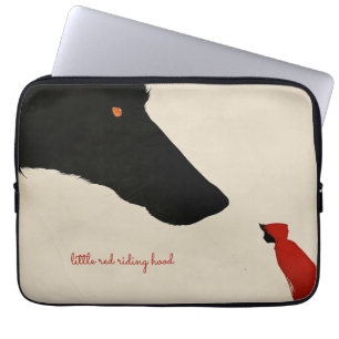 Funda Para Portátil el lobo sin corazón y la pequeña capucha roja
