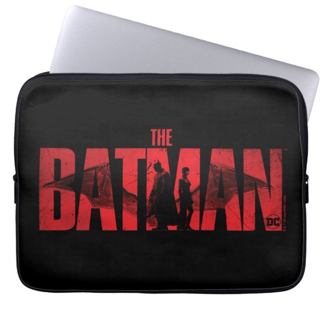 Funda Para Portátil El logo de Batman & Catwoman (Frente)