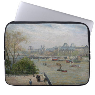Funda Para Portátil El Louvre, la primavera de Camille Pissarro