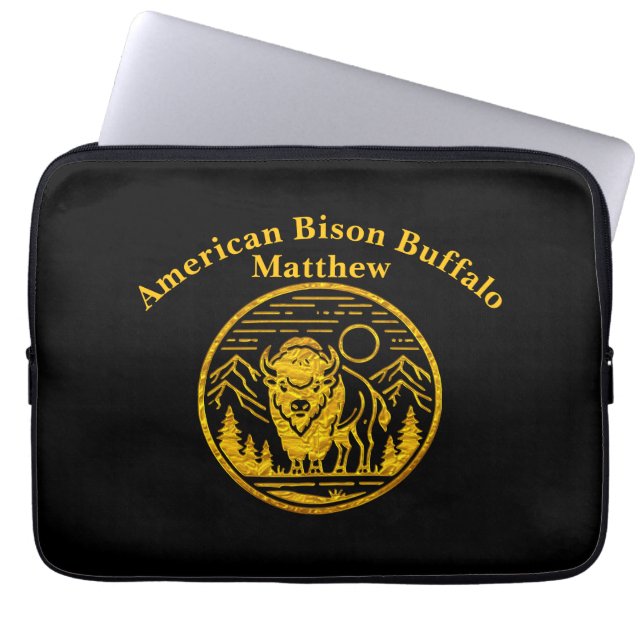 Funda Para Portátil El majestuoso veneno en el paisaje montañoso (Frente)