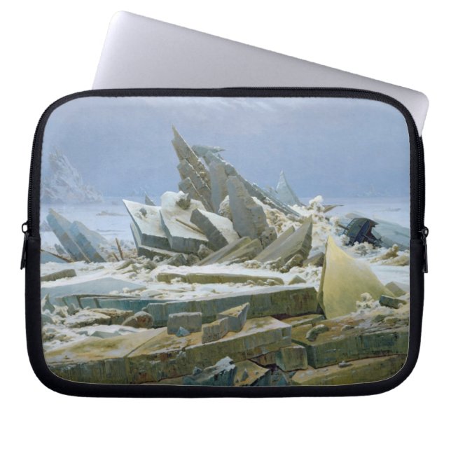 Funda Para Portátil El mar polar, 1824 (Frente)