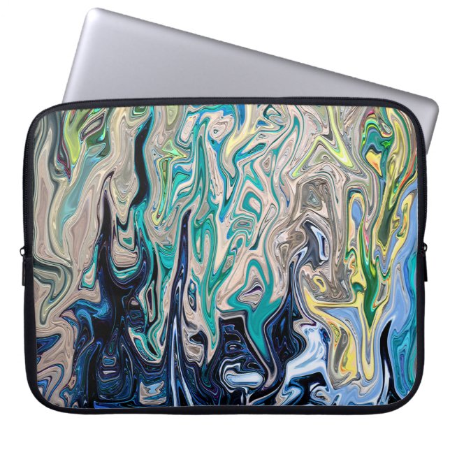 Funda Para Portátil El marisco a orillas del mar..... (Frente)