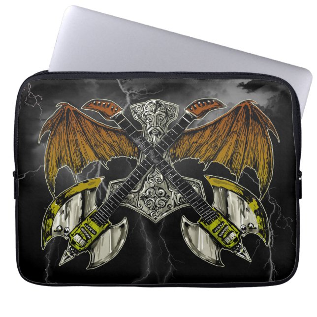 Funda Para Portátil El martillo de los dioses (Frente)