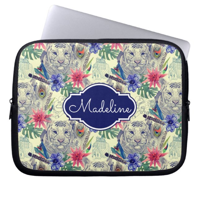 Funda Para Portátil El modelo indio el | del tigre del estilo del (Frente)