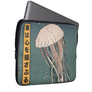 Funda Para Portátil El océano agita el corazón