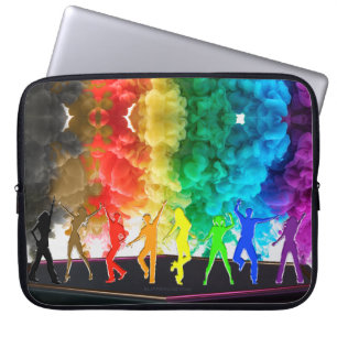 Funda Para Portátil El Orgullo de Baile de SlipperyJoe Sombra a los re