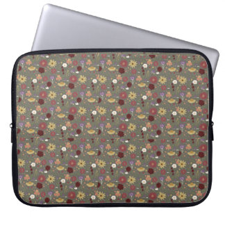 Funda Para Portátil El origen floral del abrave del otoño