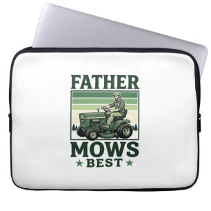 Funda Para Portátil El padre corta el césped mejor Diseño de camiseta 