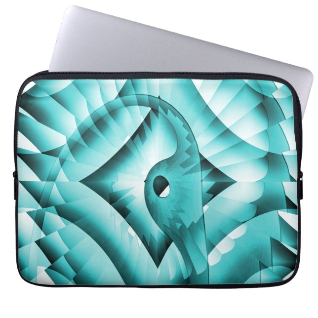 Funda Para Portátil El pájaro marino..... (Frente)