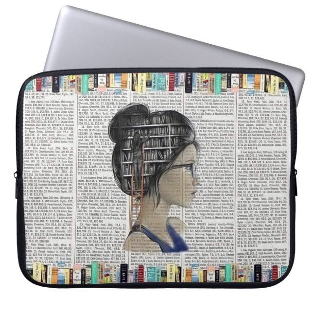 Funda Para Portátil El paraíso de los lectores (Frente)