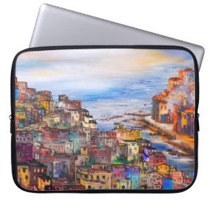 Funda Para Portátil El paseo marítimo de Nápoles, Nápoles, Nápoles, ci