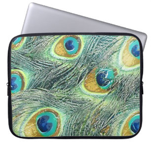 Funda Para Portátil El PAVO REAL EMPLUMA la manga del ordenador