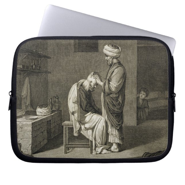 Funda Para Portátil El peluquero, de artes del volumen II y de (Frente)