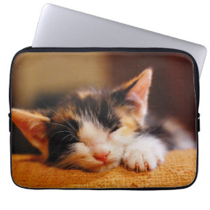 Funda Para Portátil El pequeño dormir del gatito
