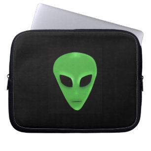 Funda Para Portátil El pequeño hombre verde de cara ajena