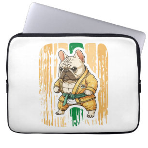 Funda Para Portátil El perro conoce a Karate