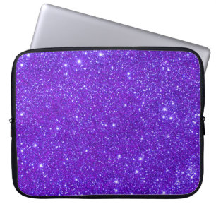 Funda Para Portátil El purpurina púrpura de las estrellas del univers