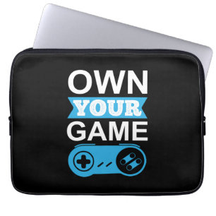 Funda Para Portátil El regalo de jugador es el dueño de tu juego