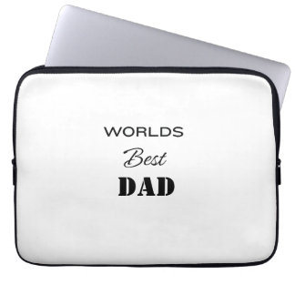 Funda Para Portátil El regalo del Día del Padre de la foto del mejor p