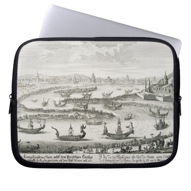 Funda Para Portátil El rey de la residencia de Tailandia, del 'einer (Frente)