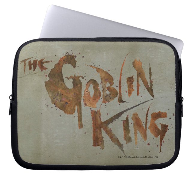 Funda Para Portátil El Rey del Goblin (Frente)