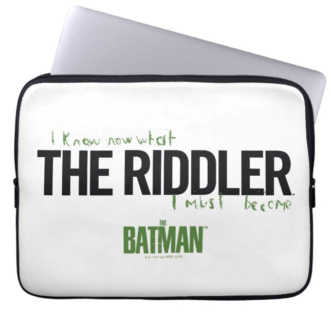 Funda Para Portátil El Riddler - Sé Lo Que Debo Convertirme (Frente)